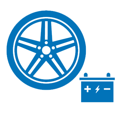 Tyres & batteries